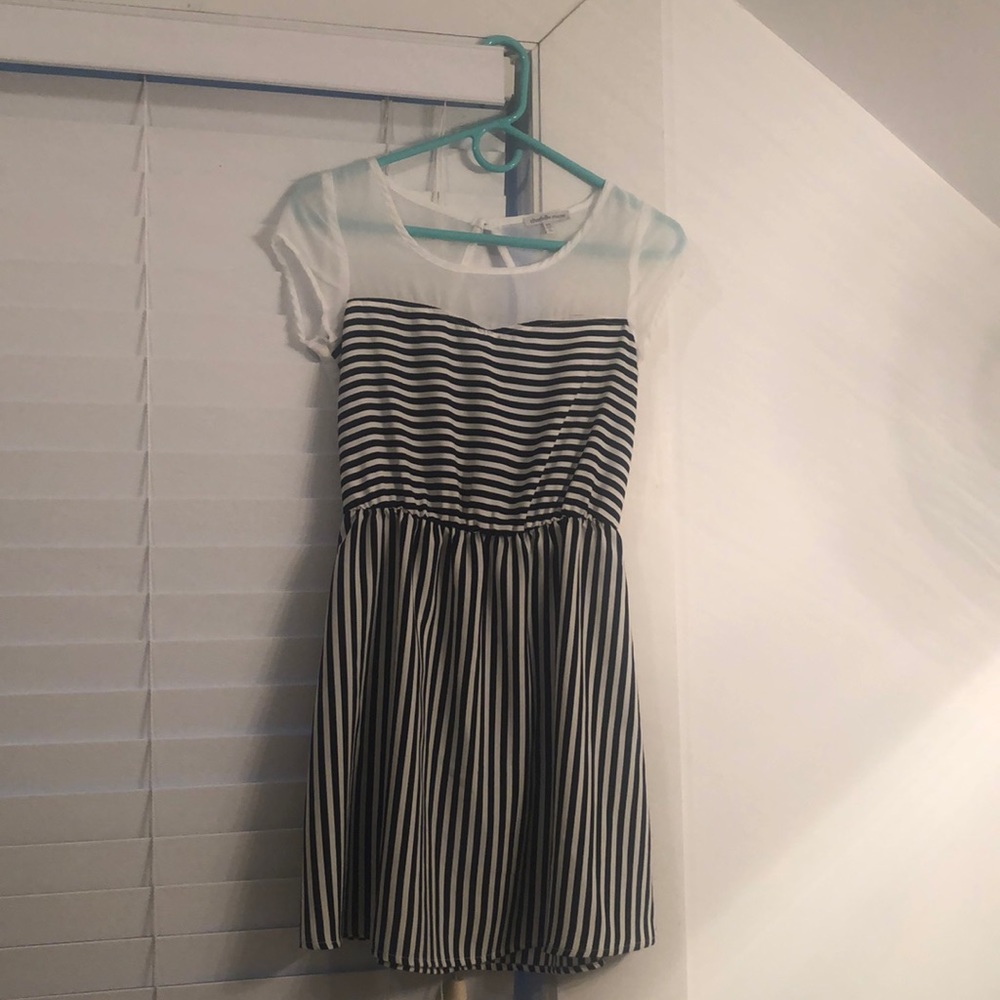 Charlotte Russe Cheer top mini dress